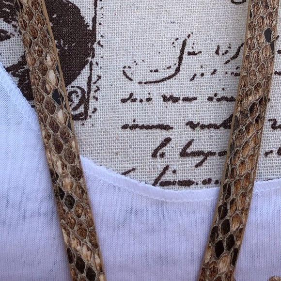 ID Landyard faux snakeskin,NWOT - Picture 6 of 6